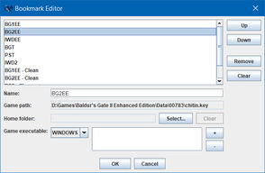 Bookmark Editor Bookmark Editor